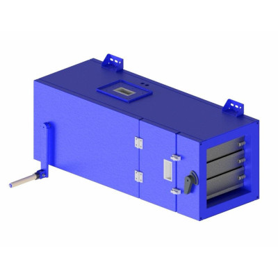 Припливна установка для укриттів з електро-ручним приводом