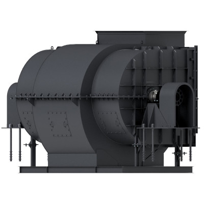 Dx2 double-sided absorbtion smoke exhauster for boiler units