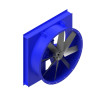 Axial reversible spark-proof ventilators VOIR