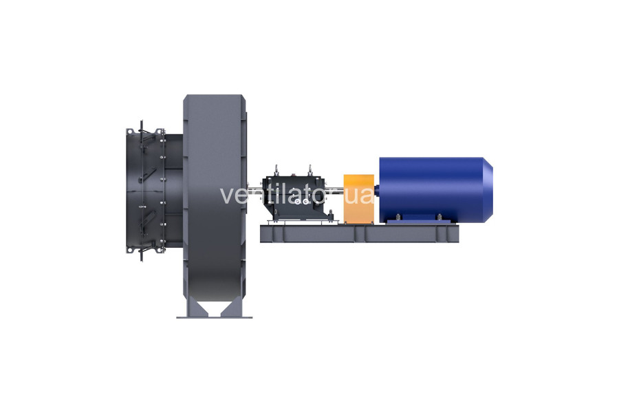 D #15.5 w/motor AIR 355 S8 132 kW 750 rpm, execution 3