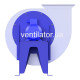 VC 14-46 VZ (VZI) aluminum #2 w/ motor 4VR 80 A2 1.5 kW 3000 rpm, execution 1