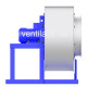 VC 14-46 VZ (VZI) aluminum #4 w/motor 4VR 100 L6 2.2 kW 1000 rpm, execution 1