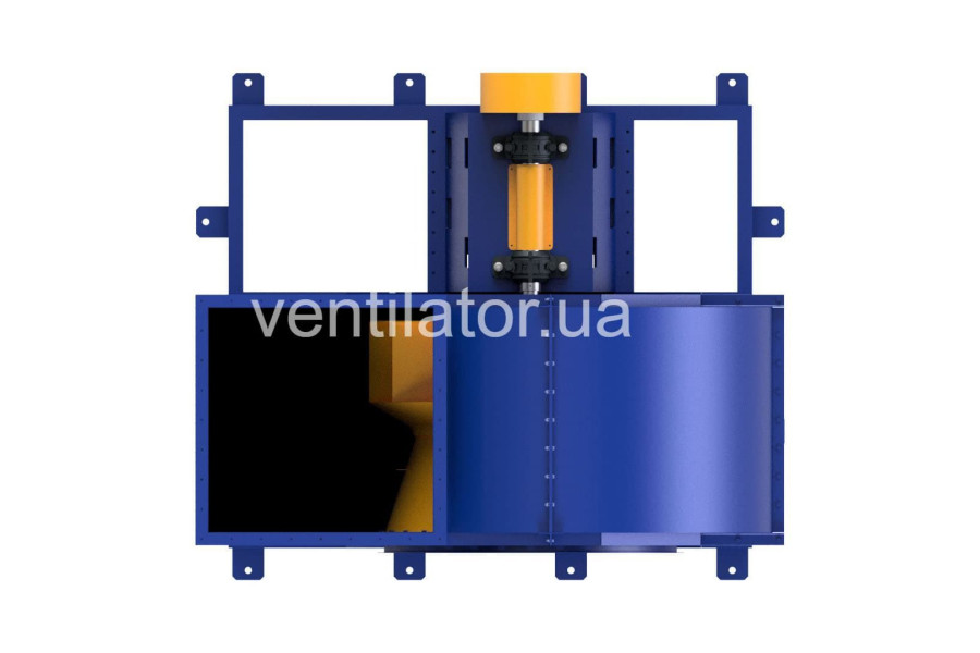 ВЦ 4-75 №16 з ел.двигуном АІР 160 М6 15 кВт 1000 об./хв, виконання 5