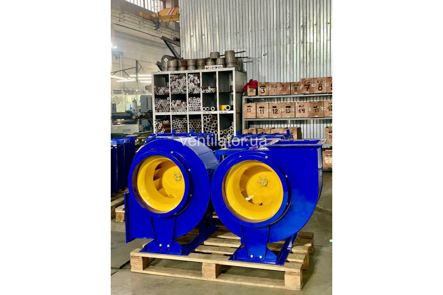 ВЦ 4-75 №5 з ел.двигуном АІР 90 L4 2,2 кВт 1500 об./хв, виконання 1