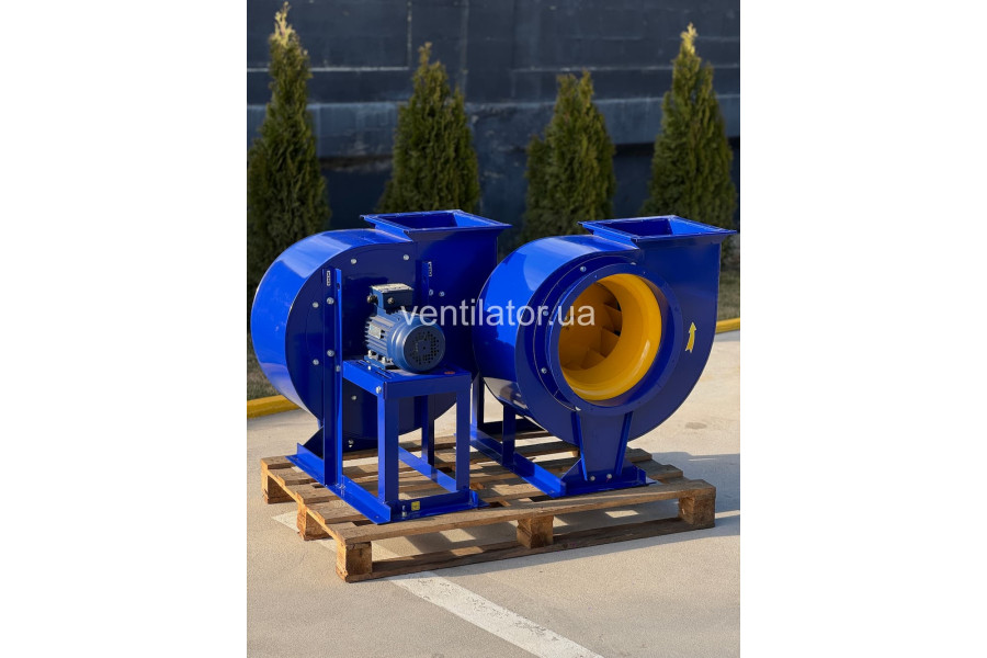 ВЦ 4-75 №5 з ел.двигуном АІР 90 L4 2,2 кВт 1500 об./хв, виконання 1