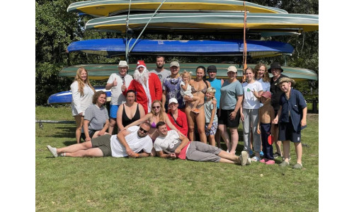 Rafting on the Psel River: our team conquered the waves of Gadyach