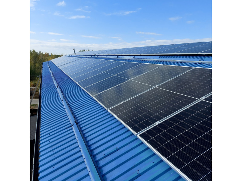 Solar-Powered Factory: A Step Towards Sustainable Future  