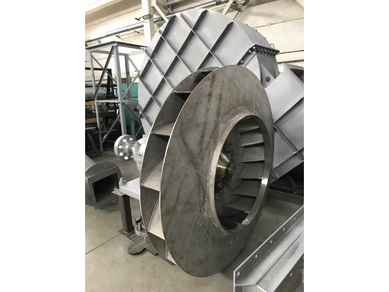 Высокотемпературный дымосос из специальных нержавеющих сплавов под заказ