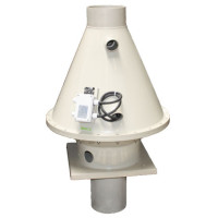 Systemair DVP 250D2-4 roof fan plastic