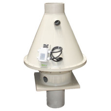 Systemair DVP 315D4-8 roof fan plastic