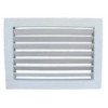 One-way blow ventilation grilles