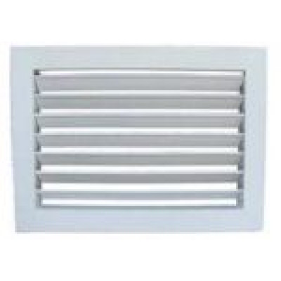 One-way blow ventilation grilles