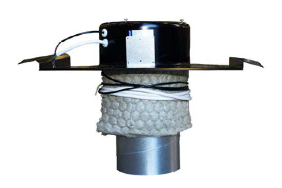 Roof sockets Systemair TOB 200-315 Roof curb Black