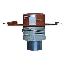 Roof sockets Systemair TOB 200-315 Roof curb Red
