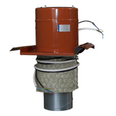Roof sockets Systemair TOB 125-160 Roof curb Red