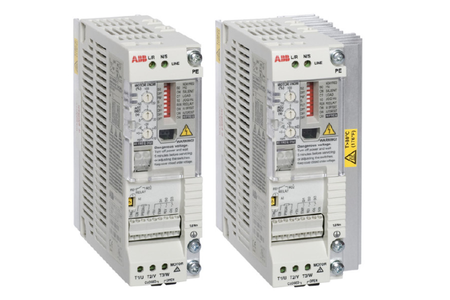 Вбудовувані однофазні частотні перетворювачі ABB ACS55 ABB ACS55-01E-07A6-2