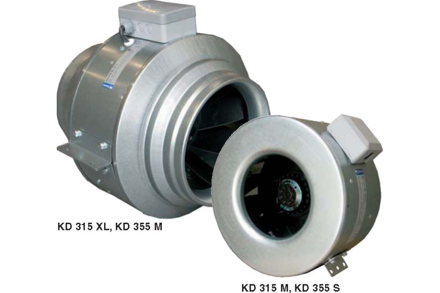 Systemair KD 355 S1 Circular duct fan