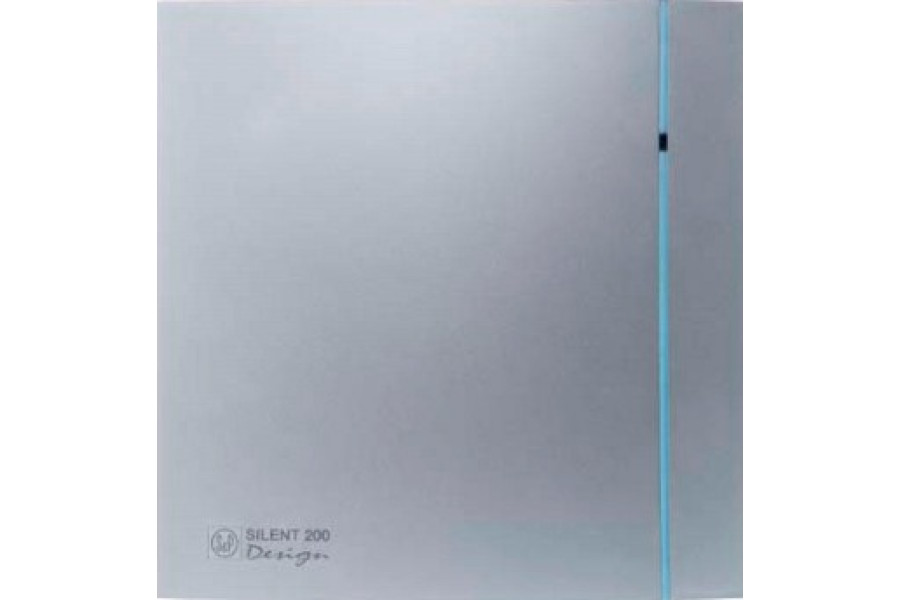 З низьким рівнем шуму S&P SILENT-200 DESIGN 3C CHZ SILVER