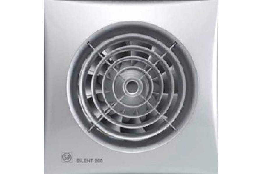 With a low noise level S&P SILENT-200 CRZ SILVER