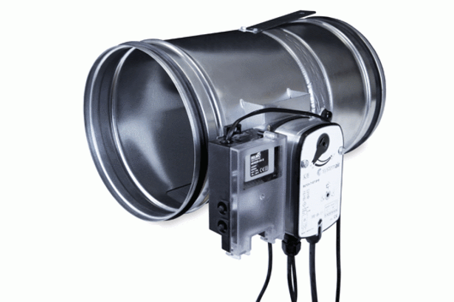 Клапани Systemair PK-I-R-EI90S-630-DV7-T
