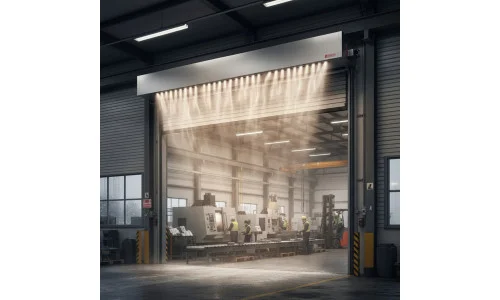 Що таке теплова завіса та у яких приміщеннях вона потрібна