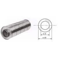Шумоглушники Systemair - LDC, для круглих каналів LDC 160-600 Silencer