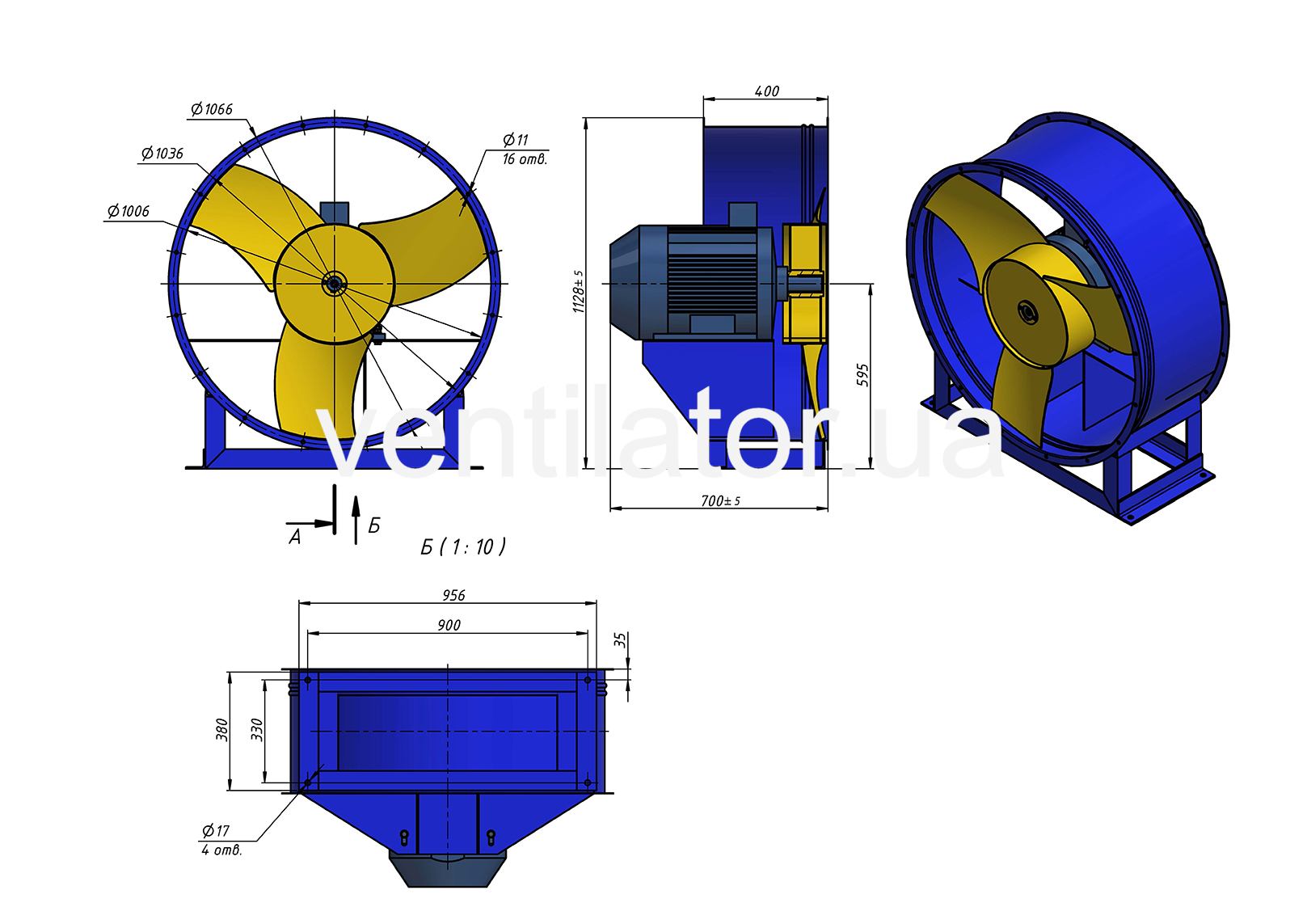 Overall dimensions VO 06-300 (VO 13-290) #10