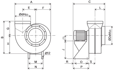 Габаритні розміри Soler&Palau CMPT/6-30 LG000