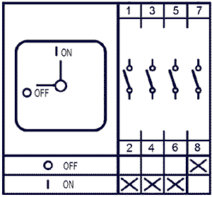 Подключение Systemair REV-3POL/03 ON/OFF