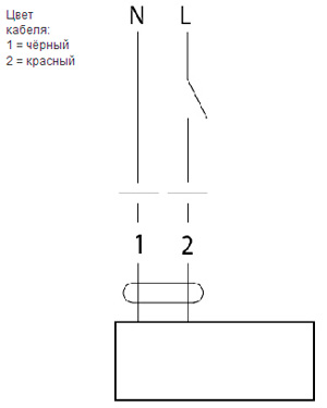 Схема подключения Systemair SF 24A Damper actuator