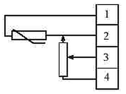 Схема подключения Systemair TG-R430 Room sensor 0-30°C