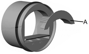 Габаритные размеры регулятора Systemair RDA-200-450/500M³/H CAV