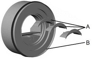 Габаритные размеры регулятора Systemair RDA-250-210/240/270/300M³/H CAV