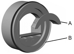 Габаритные размеры регулятора Systemair RDA-250-450/500M³/H CAV