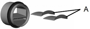 Габаритные размеры регулятора Systemair RDA-80-15/30/45M³/H CAV