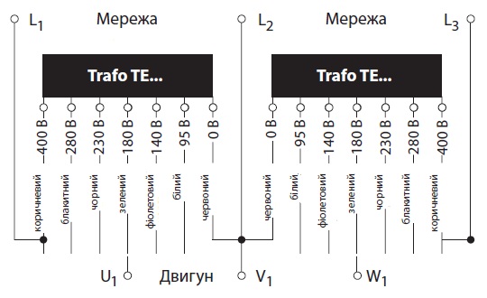 Схема підключення TD 3