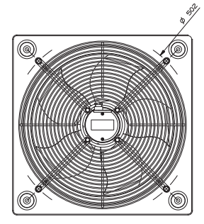 Габаритные размеры Soler&Palau HXM-400 *230V 50*